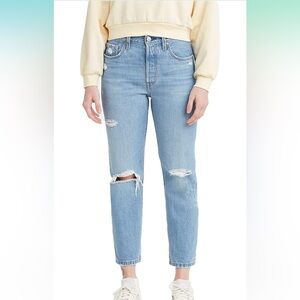 Levi’s 501 Cropped Straight Jeans